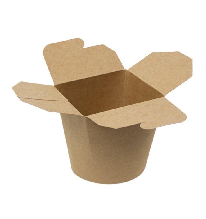 Contenitore Take Away Kraft 760ml (250 Pezzi) Contenitore Take Away Kraft 760ml (250 Pezzi)