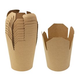 Contenitore Take Away Kraft 950ml (25 Pezzi)
