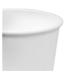 Bicchiere di Carta 16 Oz/500ml Bianco Ø9cm (25 Pezzi)