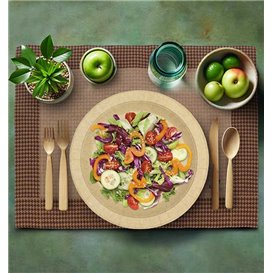 Tovaglietta di Carta 30x40cm Kraft "Piede di Gallo" 50g (2500 Pezzi)