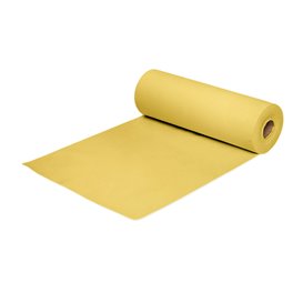 Tovaglia Runner Tessuto non Tessuto Pretagliata Giallo 0,4x48m 55g (6 Pezzi)