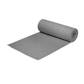 Tovaglia Runner Tessuto non Tessuto Pretagliata Grigio 0,4x48m 55g (6 Pezzi)