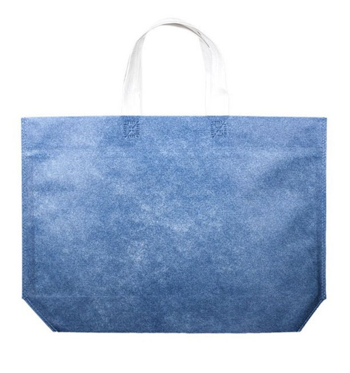 Sacchetto TNT con Base Esagonale Blu 44+10x30cm (25 Pezzi) Sacchetto TNT con Base Esagonale Blu 44+10x30cm (25 Pezzi)