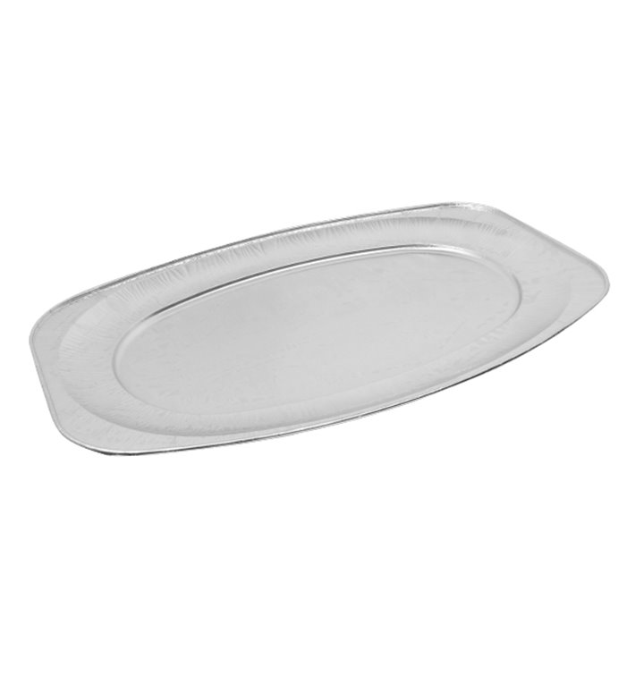 Vassoio Ovale di Alluminio 2150ml (60 Pezzi) Vassoio Ovale di Alluminio 2150ml (60 Pezzi)