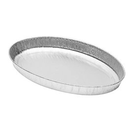 Vassoio Ovale di Alluminio 330X210mm (348 Pezzi)