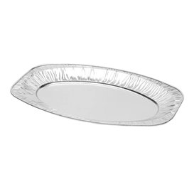 Vassoio Ovale di Alluminio 1650ml (10 Pezzi)