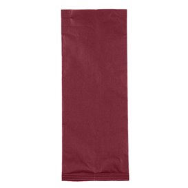 Busta per Posate con Tovaglioli Burdeaux 11x25cm (800 Pezzi)