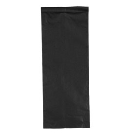Busta per Posate con Tovaglioli Nero 11x25cm (100 Pezzi)