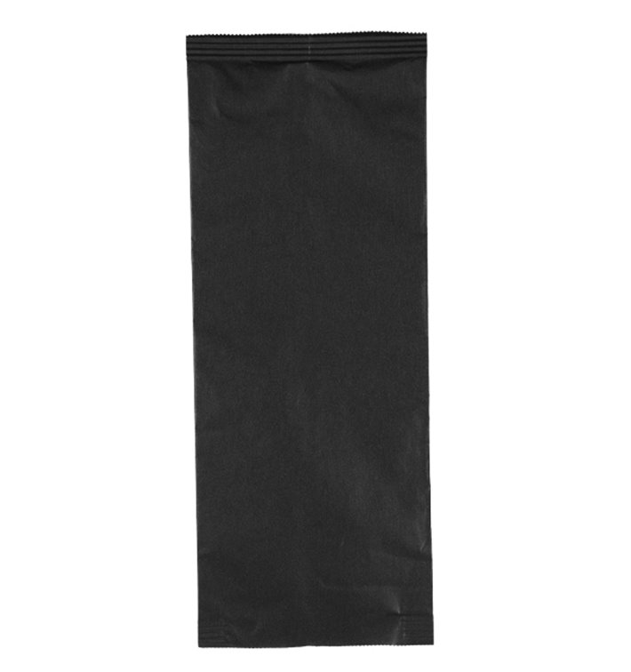 Busta per Posate con Tovaglioli Nero 11x25cm (100 Pezzi)