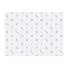 Carta Antigrasso Eco Blu 30x40cm (3.000 Pezzi)