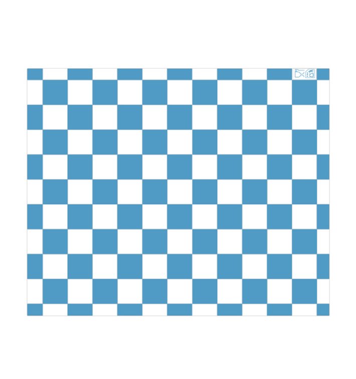 Carta Antigrasso “Vichy” Blu 20x24,5cm (1.000 Pezzi) Carta Antigrasso “Vichy” Blu 20x24,5cm (1.000 Pezzi)