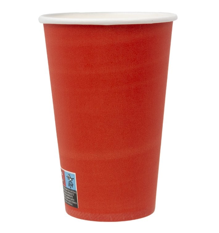 Tazza in cartone “Colori” rosso 600ml Ø9,4cm Tazza in cartone “Colori” rosso 600ml Ø9,4cm