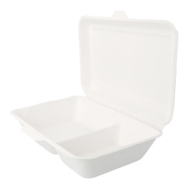 Contenitori Canna Zucchero 2S Bianco 225x165x64mm 