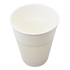 Bicchiere Riutilizzabile Durevole in PP Crema 355ml Ø9,6cm (25 Pezzi)