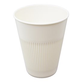 Bicchiere Riutilizzabile Durevole in PP Crema 355ml Ø9,6cm (300 Pezzi)