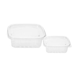 Contenitore Coperchio PET 250 ml (50 Pezzi)