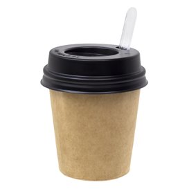 Palette per Caffè 9cm Trasparente (100 Pezzi)