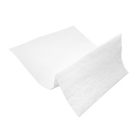 Tovagliolo da Bar di Carta 17x17cm Bianco (400 Pezzi)