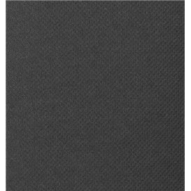 Tovagliolo Portaposate di Carta Micro Point 33x40cm Nero (60 Pezzi)