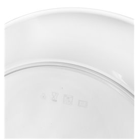 Piatto Riutilizzabile Durable PP Minerale Bianco Ø23,5cm (1 Pezzo)