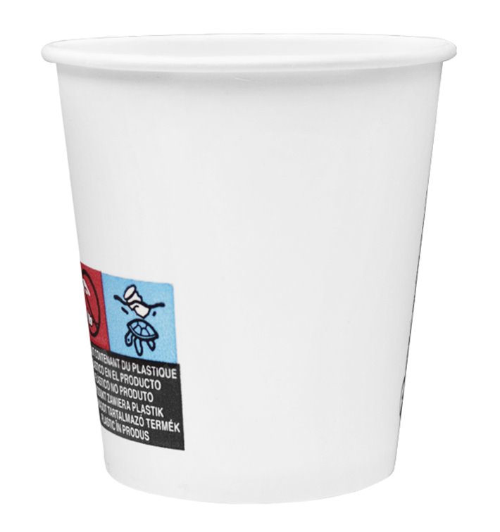 Bicchiere Carta 4Oz/120ml Bianco (2.100 Pezzi) Bicchiere Carta 4Oz/120ml Bianco (2.100 Pezzi)