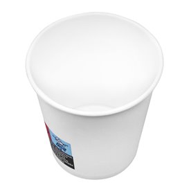 Bicchiere Carta 4Oz/120ml Bianco (50 Pezzi)