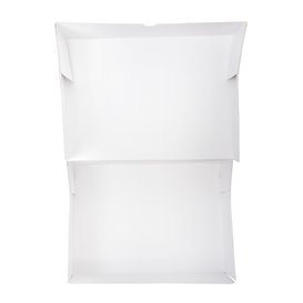 Scatola di Carta Pasticceria Cartone Kraft 25,8x18,9x8cm 2kg (20 Pezzi)