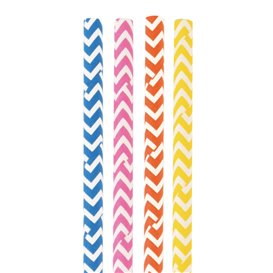 Cannuccia Dritta di Carta Colori Ø8mm 40cm (50 Pezzi)