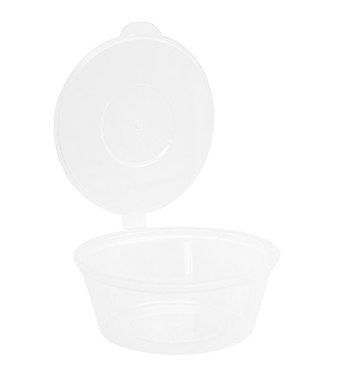 Contenitore Tondo Coperchio APET Transparente 80 ml (450 Pezzi) Contenitore Tondo Coperchio APET Transparente 80 ml (450 Pezzi)