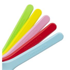 Paletta per Gelato Colori CPLA 10cm (100 Pezzi)