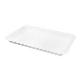 Vassoio di Canne da Zucchero Bianche 22,5x16cm (50 Pezzi)