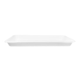 Vassoio di Canne da Zucchero Bianche 24,5x17,5cm (50 Pezzi)