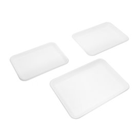 Vassoio di Canne da Zucchero Bianche 24,5x17,5cm (50 Pezzi)