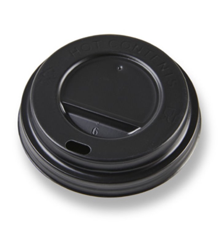 Coperchio Cupola Buco Coppette PET 270ml Ø9,3cm (100 Pezzi) Coperchio Cupola Buco Coppette PET 270ml Ø9,3cm (100 Pezzi)