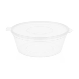 Contenitore Tondo Coperchio APET Transparente 80 ml (450 Pezzi)