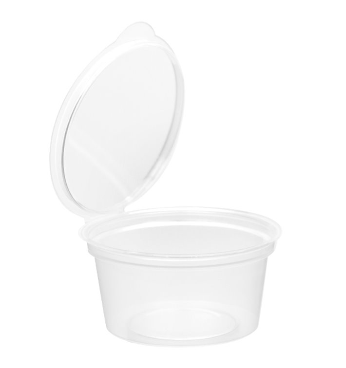 Contenitori PP Trasparente salse 30ml Ø4,8cm (5.000 Pezzi) Contenitori PP Trasparente salse 30ml Ø4,8cm (5.000 Pezzi)