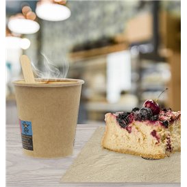 Bicchiere Carta 3Oz/100ml Kraft-Kraft Ø5,8cm (1.500 Pezzi)