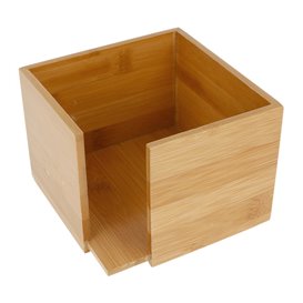  Portatovaglioli Cocktail di Bambu 13,5x13,5x10cm (1 Pezzi)