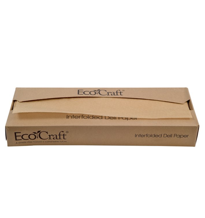 Carta Antigrasso Wrap Kraft in Dispenser 37,5x27cm (500 Pezzi) Carta Antigrasso Wrap Kraft in Dispenser 37,5x27cm (500 Pezzi)