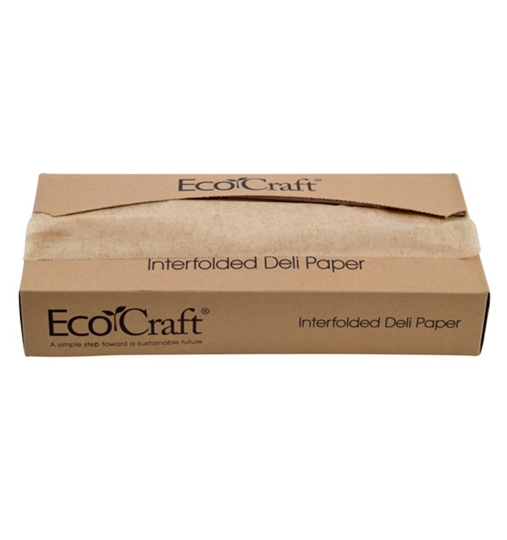 Carta Antigrasso Wrap Kraft in Dispenser 30,8x27cm (6.000 Pezzi) Carta Antigrasso Wrap Kraft in Dispenser 30,8x27cm (6.000 Pezzi)