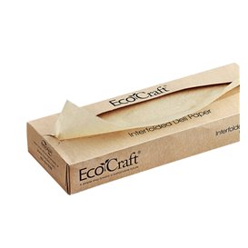 Carta Antigrasso Wrap Kraft in Dispenser 37,5x27cm (6.000 Pezzi)