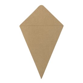 Cono di Carta Marrone 26,5cm 250g (500 Pezzi)