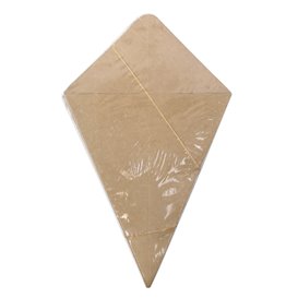 Cono di Carta Marrone 26,5cm 250g (500 Pezzi)