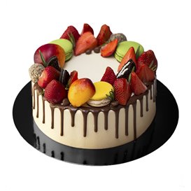 Disco di Carta Nero 22cm (100 Pezzi)