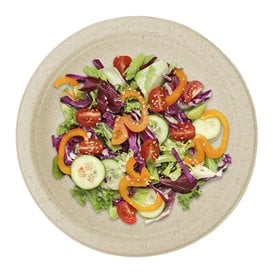 Piatti Bio di Crusca di Frumento Ø18cm (50 Pezzi)