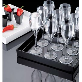 Vassoio di Plastica Tray Bianco 30x30cm (1 Pezzi)
