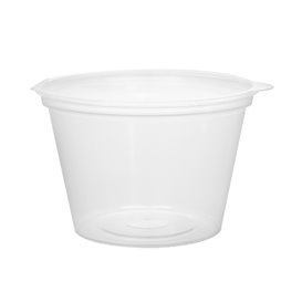 Contenitore Tondo Coperchio APET Transparente 125ml (405 Pezzi)