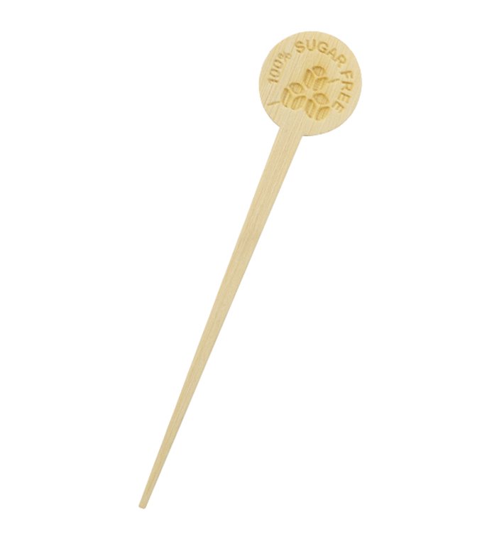 Spiedino di Bambù senza Zucchero 10cm (600 Pezzi) Spiedino di Bambù senza Zucchero 10cm (600 Pezzi)