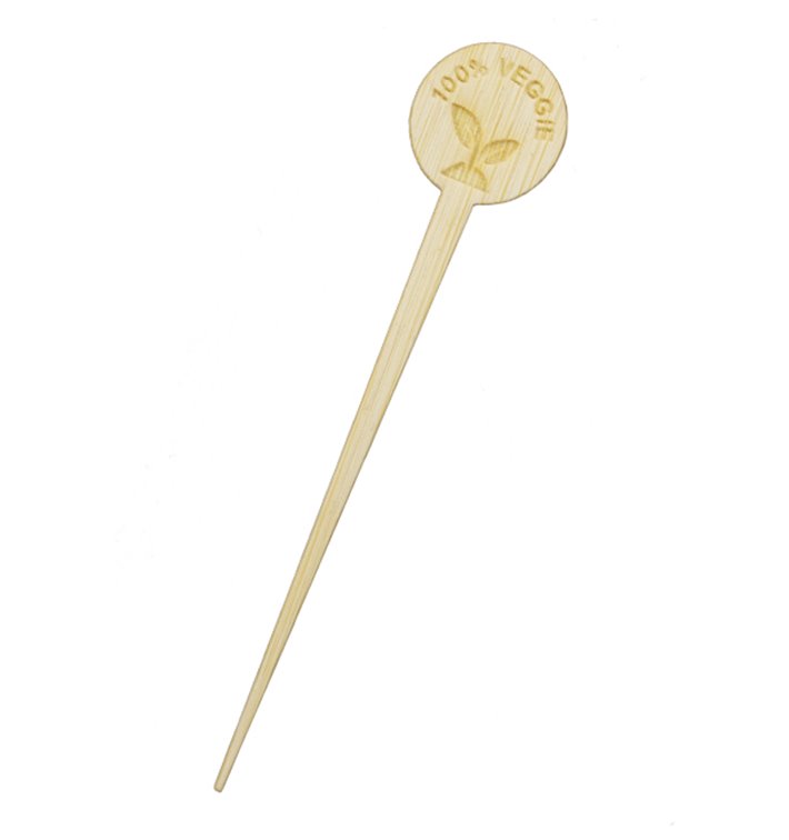 Spiedino di Bambù per Verdure 10 cm (600 Pezzi) Spiedino di Bambù per Verdure 10 cm (600 Pezzi)