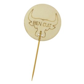 Bastone da Cucina in Bambù da 9 cm “Bien Cuit” (60 Pezzi)
